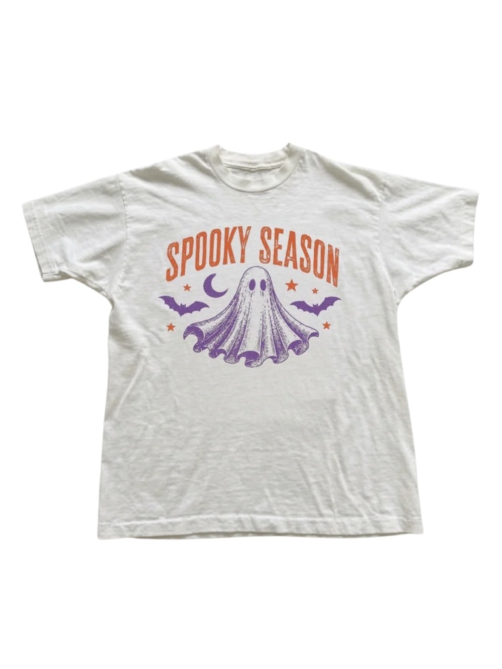 Gildan Spooky Season White Graphic Tee